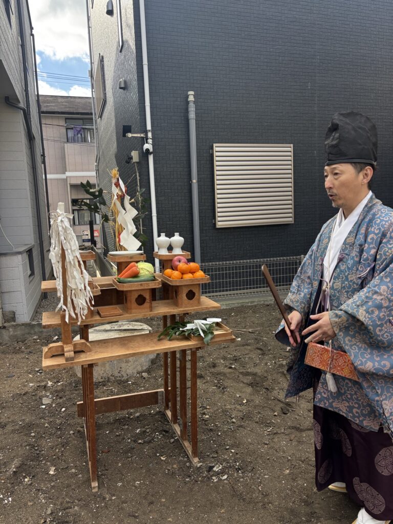 鳥飼八幡宮 エコゼット株式会社 井戸のお祓いにて