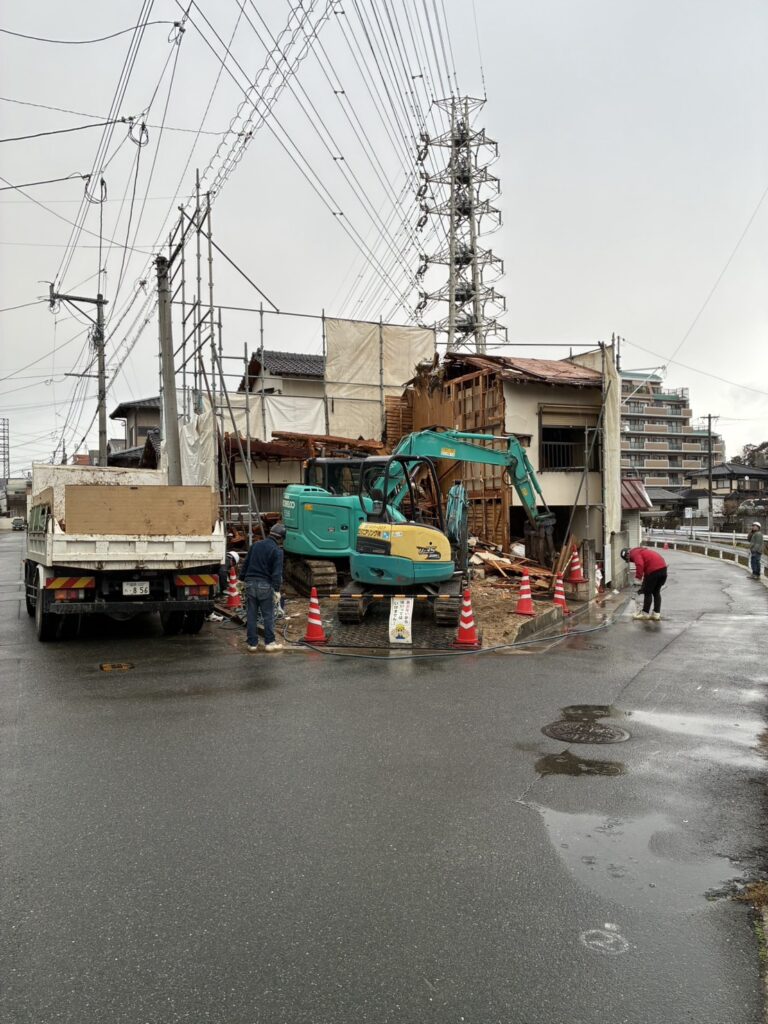 福岡市早良区干隈 解体前 エコゼット株式会社