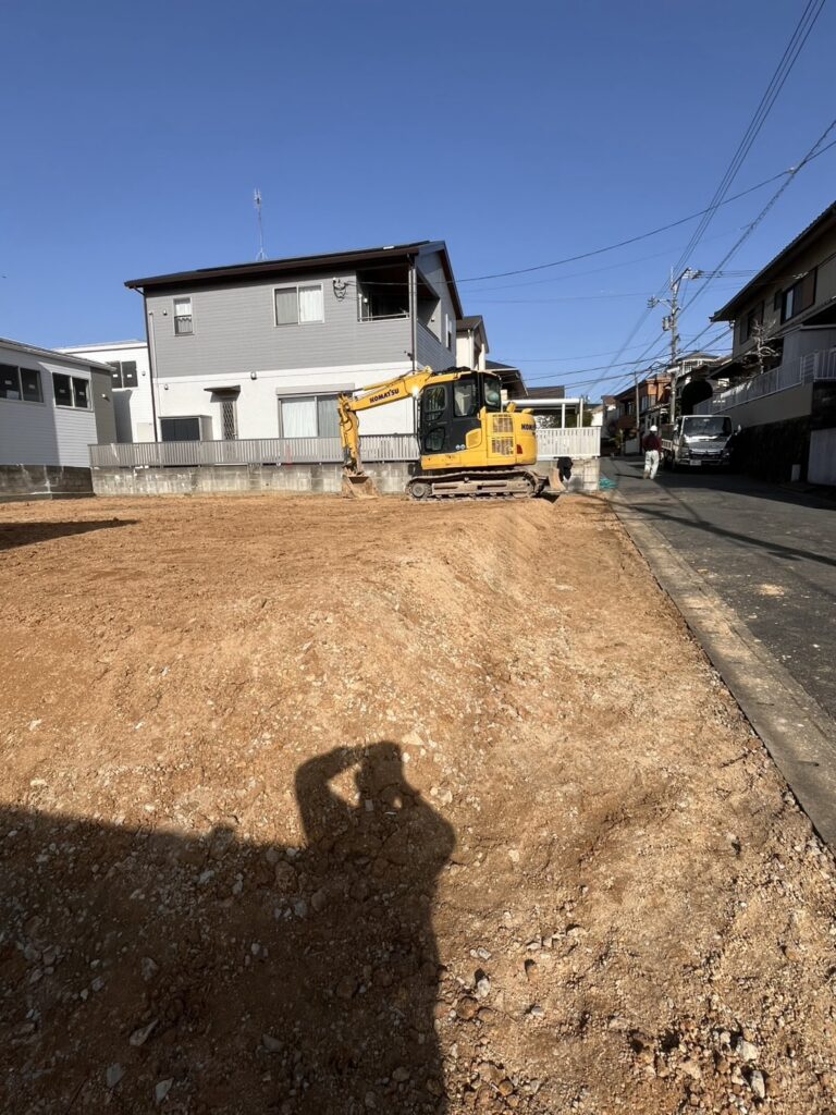 福岡市東区名島5丁目
整地完了