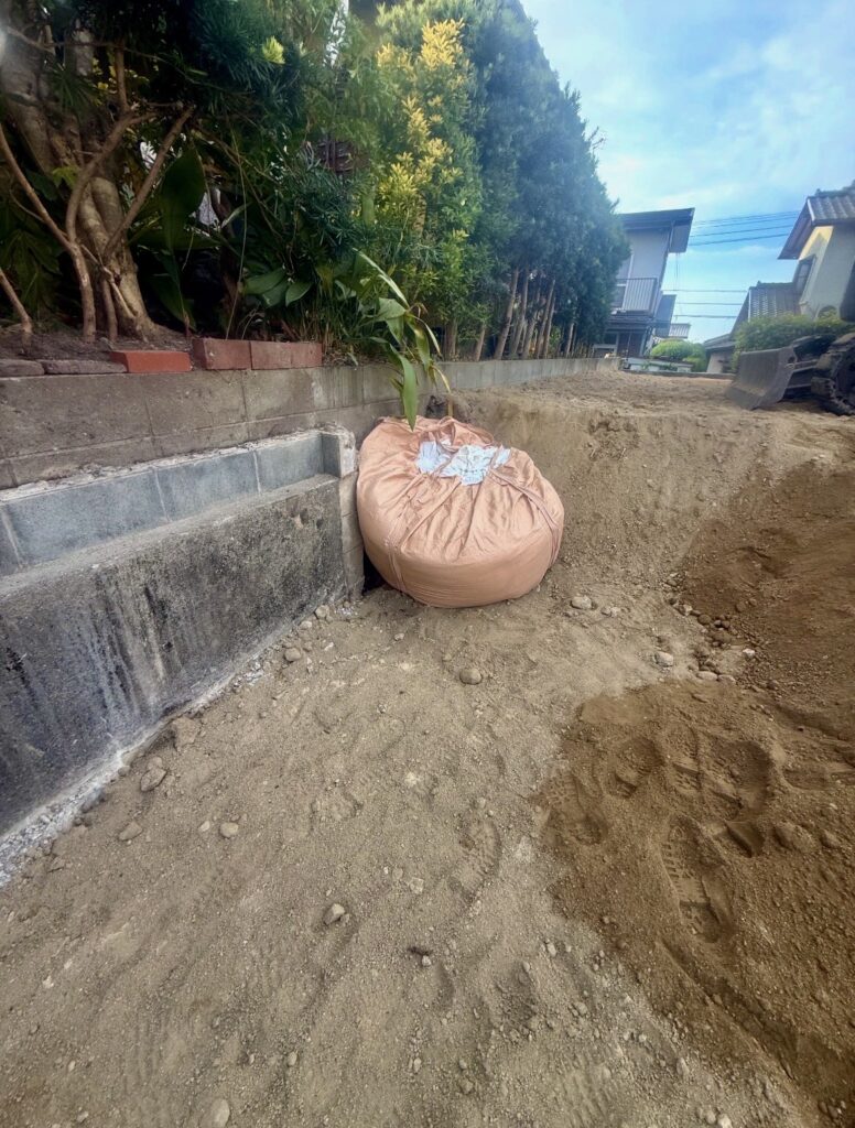 那珂川市王塚台で完了した住宅解体工事後の整地された敷地